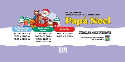¡Papá Noel llega a TOM!