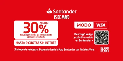 ¡Especial SANTANDER SUELDO!