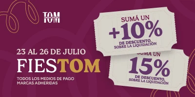 ¡FIESTOM en JULIO!